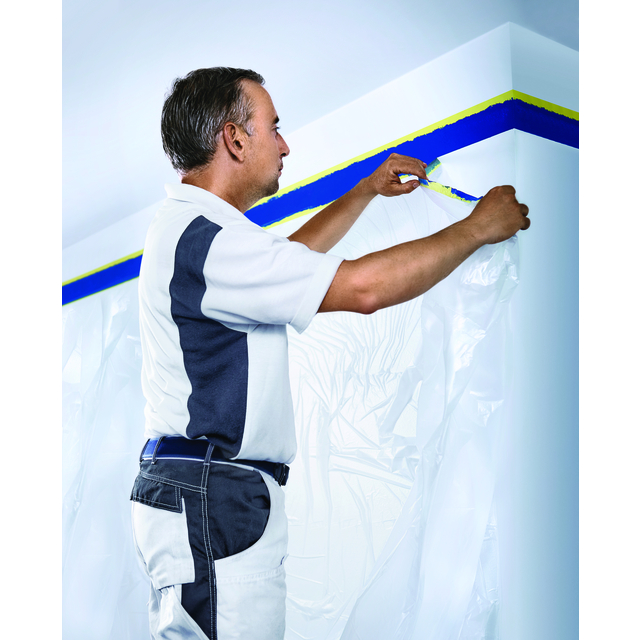 MASKERINGSFOLIE EASY COVER PRECISION TESA 17X2,6M